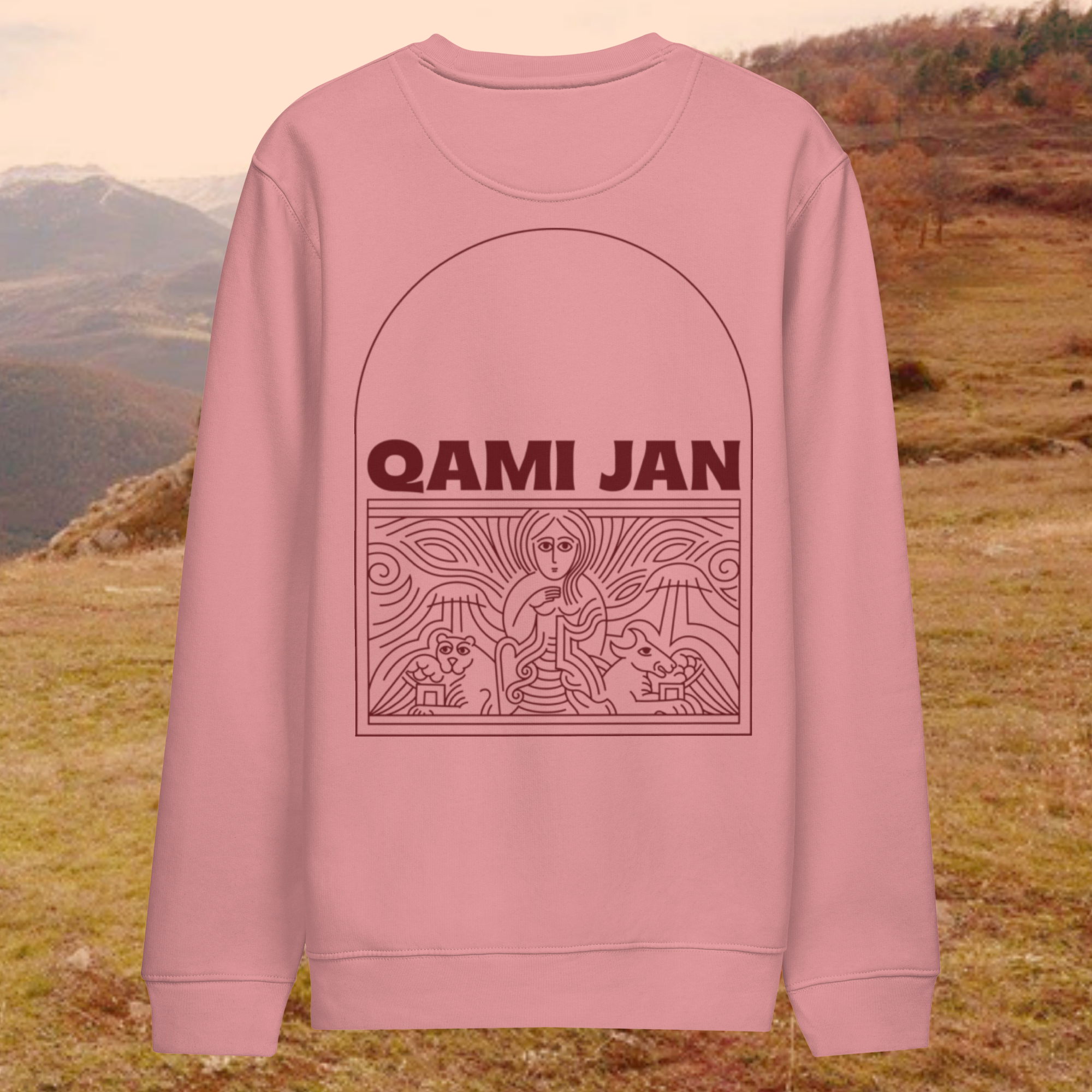 Window into QAMI JAN - Organic Cotton Blend Crewneck